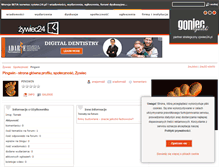 Tablet Screenshot of pingwin.zywiec24.pl